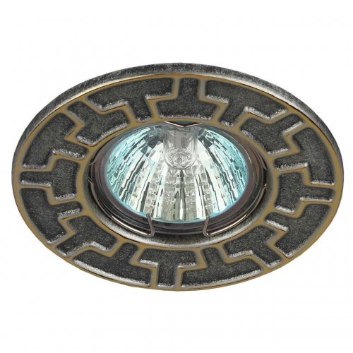 Встраиваемый светильник ЭРА Штампованный ST5 GD/SS