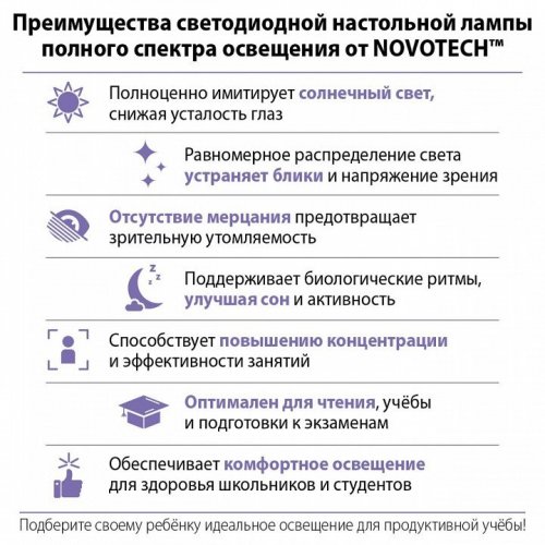 Офисная настольная лампа Novotech Studi 359968