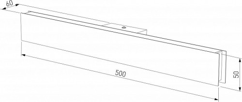 Настенный светодиодный светильник Elektrostandard Line MRL LED 1127 белый a063012