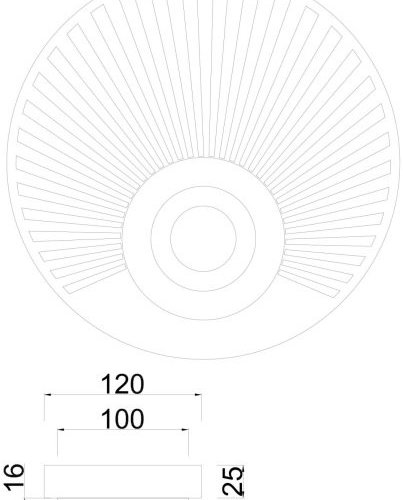 Настенный светильник Arte Lamp Biscotto A2641AP-1GO Настенный светильник Arte Lamp Biscotto A2641AP-1GO