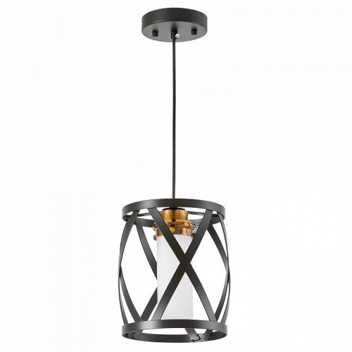 Подвесной светильник Lumina Deco Astila LDP 1242-1 BK+MD Подвесной светильник Lumina Deco Astila LDP 1242-1 BK+MD