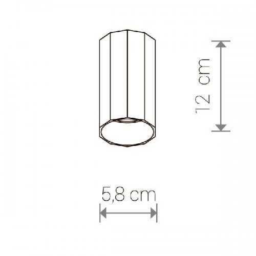Потолочный светильник Nowodvorski Poly 8876