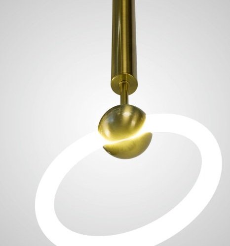 Подвесной светильник AM453 D200 GOLD