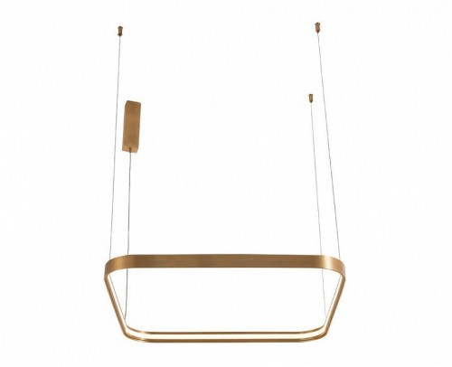 Подвесной светодиодный светильник Italline IT013-6024 gold 3000K