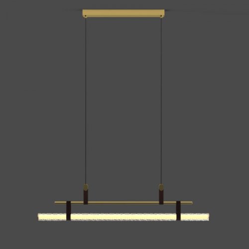 Подвесной светильник DeLight Collection 8501P 8501P/L brass/clear