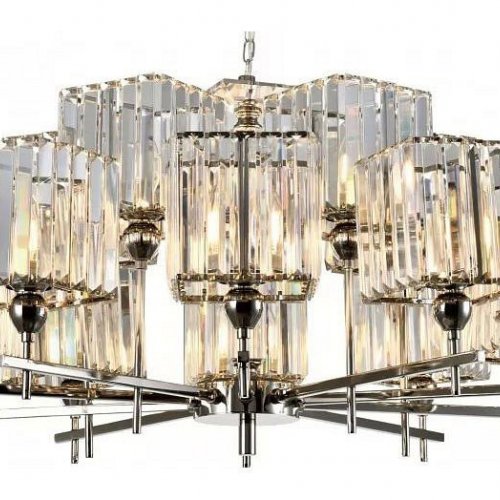 Подвесная люстра iLamp Staten P9514-10+5 NIC Подвесная люстра iLamp Staten P9514-10+5 NIC