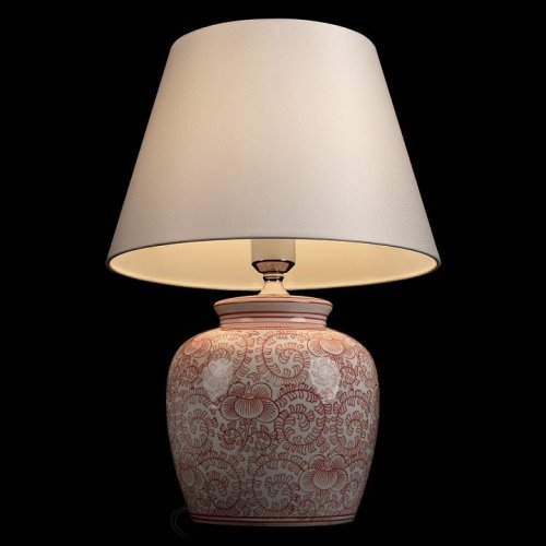 Интерьерная настольная лампа Orchid 10491T Red