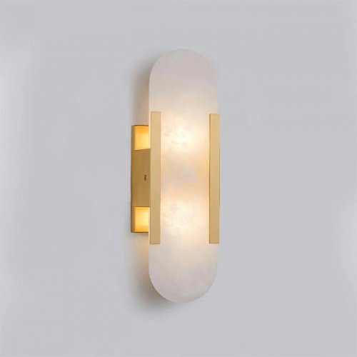Бра DeLight Collection Wall lamp F037/S gold/white