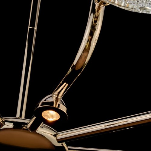 Подвесная люстра Iris LE7913/8G Gold