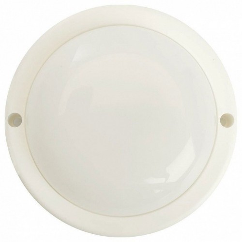 Светильник светодиодный пылевлагозащищённый с оптико- акустическим датчиком Feron AL3008 в пластиковом корпусе 8W 4000K 220V IP65 белый 48996