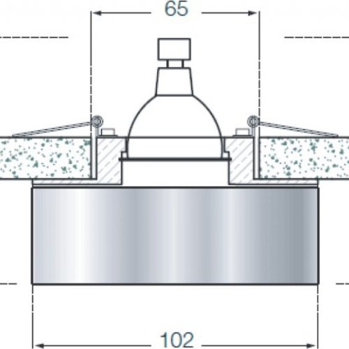 Точечный светильник Downlight DL013JY