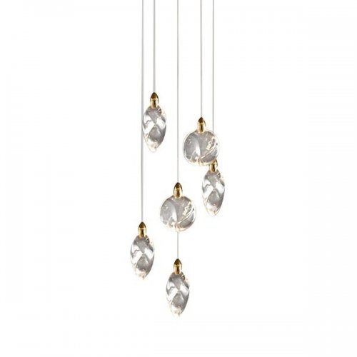 Подвесной светильник Colvin MT9176-6H titanium gold