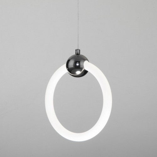 Подвесной светодиодный светильник Eurosvet Rim 90165/1 черный жемчуг Подвесной светодиодный светильник Eurosvet Rim 90165/1 черный жемчуг