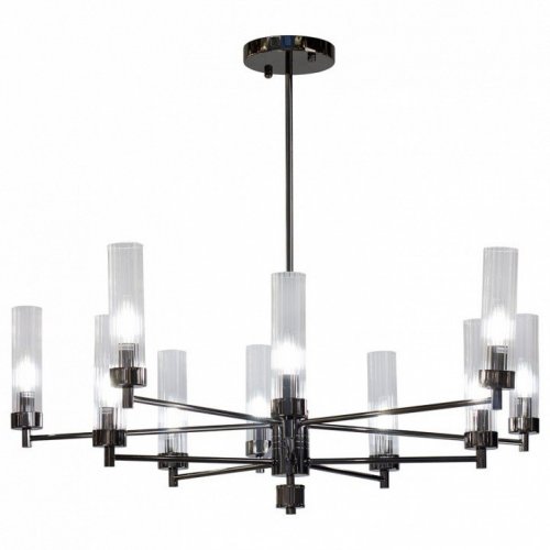 Люстра на штанге AM-Group INDIGO INDIGO SP10 PEARL BLACK Люстра на штанге AM-Group INDIGO INDIGO SP10 PEARL BLACK