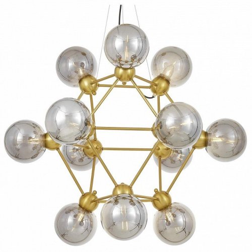 Подвесная люстра Lumina Deco Zodiak LDP 160N-12 MD+GY