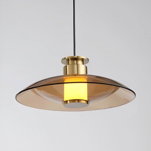 Подвесной светильник 8665 8665P/L gold/amber Подвесной светильник 8665 8665P/L gold/amber