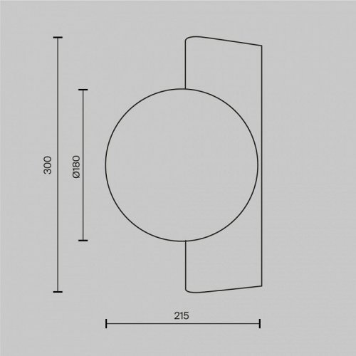Бра Maytoni Avant-garde MOD324WL-01CH Бра Maytoni Avant-garde MOD324WL-01CH