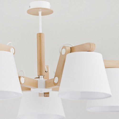 Люстра на штанге ADILUX Joga White 23975 Люстра на штанге ADILUX Joga White 23975