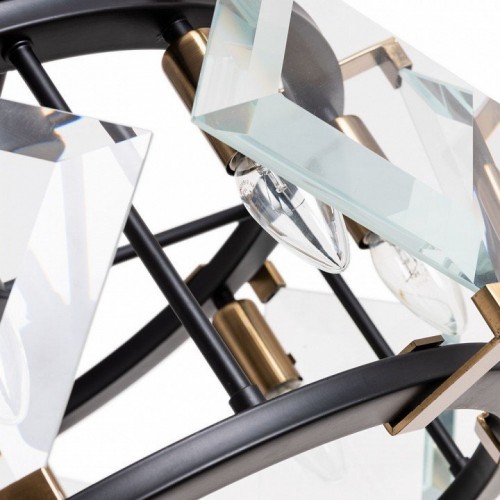 Подвесная люстра Divinare Elliot 7304/04 SP-8 Подвесная люстра Divinare Elliot 7304/04 SP-8