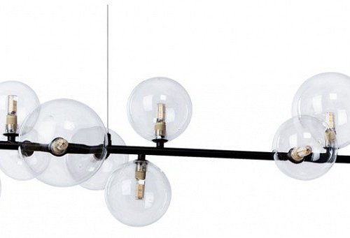 Подвесная светодиодная люстра Arte Lamp Saturn A7790SP-50BK