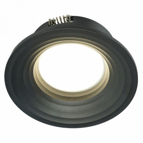 Светильник встраиваемый Feron DL3111 потолочный MR16 G5.3 черный 51343