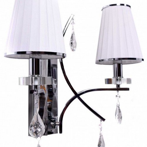 Бра Lumina Deco Glamour LDW 66247-2 WT+CHR