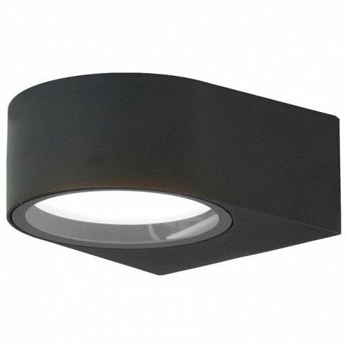 Светильник садово-парковый Feron DH1201,на стену, GX53 230V, черный 51326