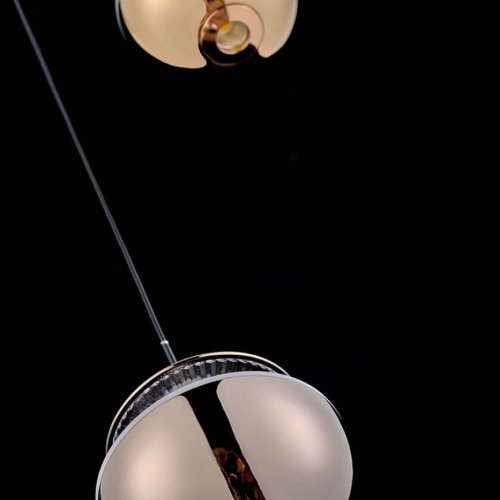 Подвесной светильник Jelly LE7711/2S Gold/Black Chrome