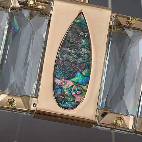 Подвесная люстра D8016 D8016P/R/D800 gold/clear