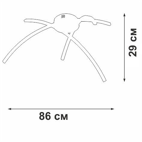 Люстра Vitaluce V25130DT-0/3PL