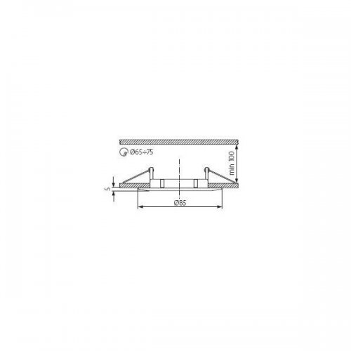 Точечный светильник Kanlux Luto 2583 Точечный светильник Kanlux Luto 2583