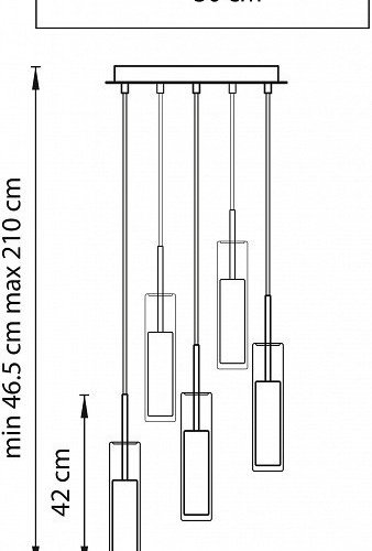Подвесная люстра Lightstar Cilino 756052 Подвесная люстра Lightstar Cilino 756052