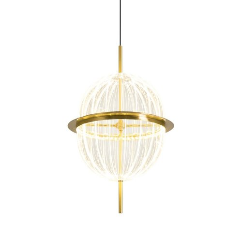 Подвесной светильник 8631P 8631P/C gold/clear