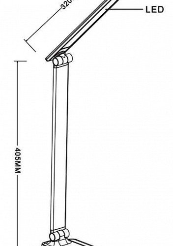 Офисная настольная лампа Arte Lamp William A5122LT-1BK