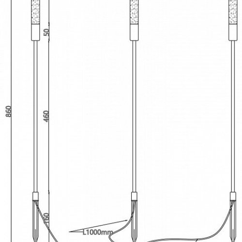 Грунтовый светильник Favourite Reedy 4048-3T Грунтовый светильник Favourite Reedy 4048-3T