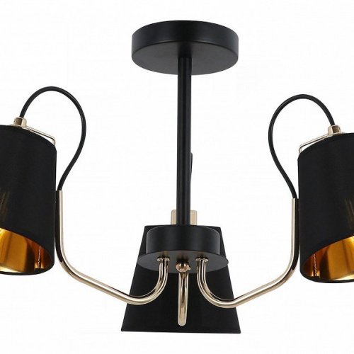 Потолочная люстра Illumico IL6120-3COU-79 BK GD