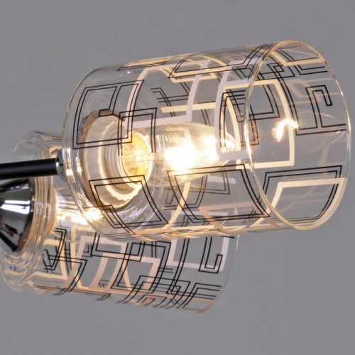 Потолочная люстра  26260-0.3-04 CR+BK