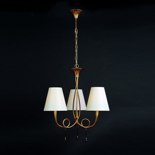 Подвесная люстра Mantra Paola Gold Painting 3542