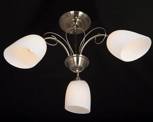 Потолочная люстра Eurosvet 30107/3 античная бронза