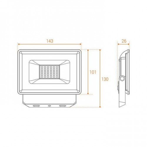 Настенно-потолочный прожектор Wolta WFL-30W WFL-30W/06