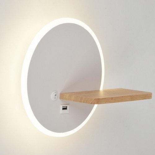 Накладной светильник с полкой Rivoli Anastasia Б0066439 Накладной светильник с полкой Rivoli Anastasia Б0066439