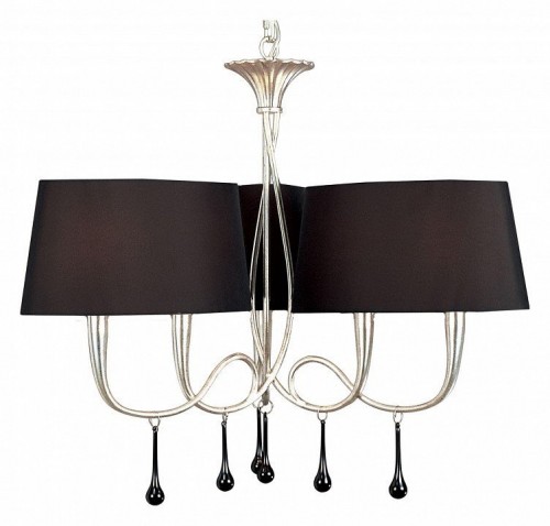 Подвесная люстра Mantra Paola Silver Painting 3530 Подвесная люстра Mantra Paola Silver Painting 3530