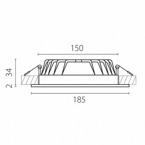 Встраиваемый светильник Lightstar ZoccoIP65 223160IP65CCT Встраиваемый светильник Lightstar ZoccoIP65 223160IP65CCT