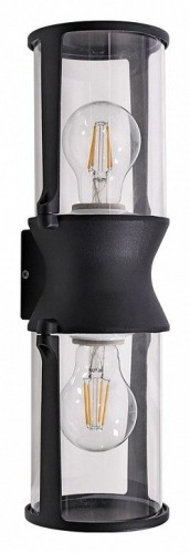 Настенный светильник уличный Arte Lamp Minchir A8306AL-2BK