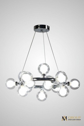 Подвесная люстра AM-Group AM470 AM470 D500 CHROME