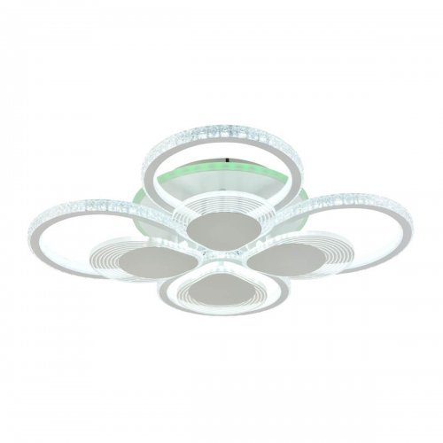 Потолочная светодиодная люстра Profit Light 5891/4+4B WHT
