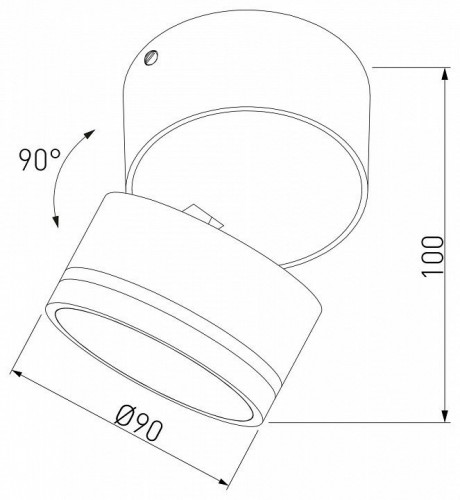 Уличный светодиодный cветильник Elektrostandard Okko 35157/U a072072