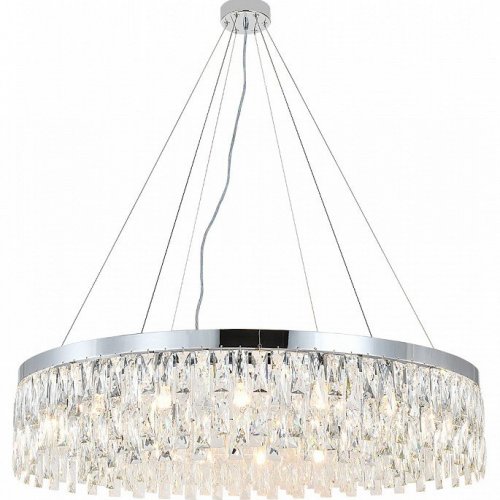 Подвесная люстра Indigo Anna 12029/18P Chrome