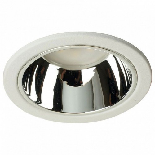 Светильник встраиваемый Feron DL3102 потолочный MR16 G5.3 белый + хром 51400 Светильник встраиваемый Feron DL3102 потолочный MR16 G5.3 белый + хром 51400