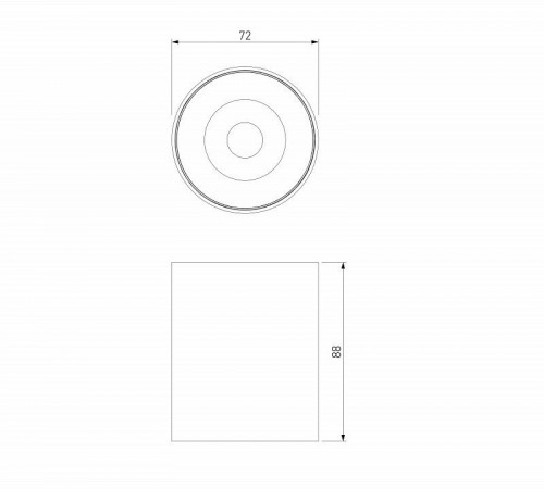 Накладной светильник Elektrostandard Primo a069414